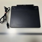 Wacom Intuos CTH490K Pen Tablet with USB Cable Black A6 Size Untested Used Japan