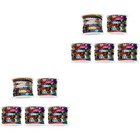 10 Rolls Flache Pailletten DIY Saiten Verschönerung Handwerkskleid Paillette