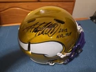 Adrian Peterson Flash Speed Authentic Inscribed Signed Full Size Helmet Vikings