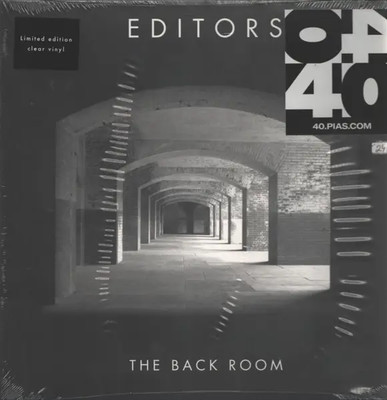 Editors The Back Room CLEAR VINYL, LTD ED NEW OVP Kitchenware Vinyl LP