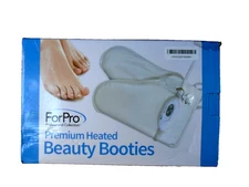 ForPro Professional Collection Premium Heated Beauty Booties - 2 Heat Settings