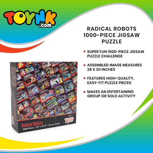 Radical Robots 1000-Piece Jigsaw Puzzle - Picture 7 of 7
