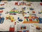 Vintage Fisher Price Little People Baby Quilt