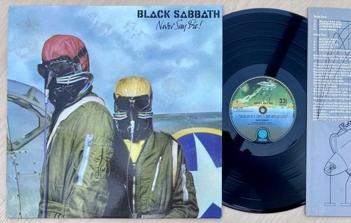Black Sabbath Never Say Die! 1st UK vinyl press 1978 STRAWBERRY Superb Copy NM