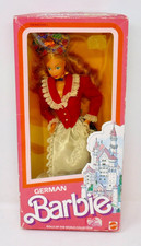 Vintage Barbie Dolls of the World German Barbie 3188 1986 Mattel Unopened NIB