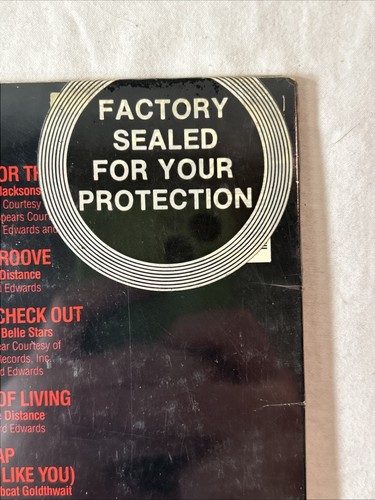 Burglar Soundtrack Sealed LP Vinyl Record 1987 MCA Belinda Carlisle The Jacksons - Picture 8 of 10