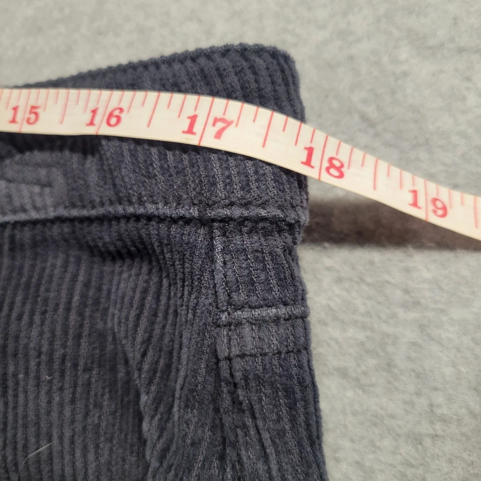 Calça BDG Urban Outfitters veludo mãe cintura alta feminina 32 cinza perna reta - Imagem 4 de 4