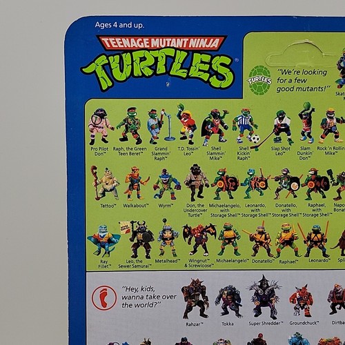 Tokka - Vintage 1991 TMNT Teenage Mutant Ninja Turtles MOC - Picture 10 of 13