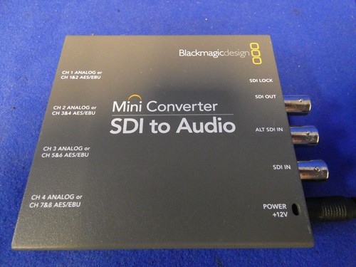 Blackmagic Design Mini Converter SDI to Audio w/Power Supply - Picture 3 of 10
