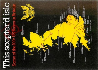 Postkarte: Leeds Postkarten, This Scepter'd Isle, von George Brown, US Bases