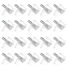  20 stücke Transparente Schrankregal PEGs Kunststoffregale Pegs Regalstütze