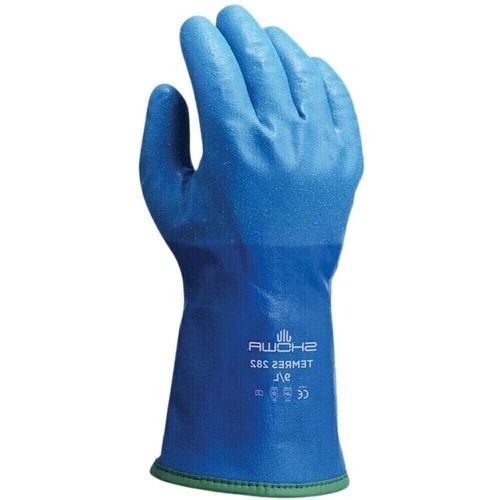 282 - Showa TEMRES Breathable & Waterproof PU Safety Gloves - SHIPS FREE - Picture 1 of 9
