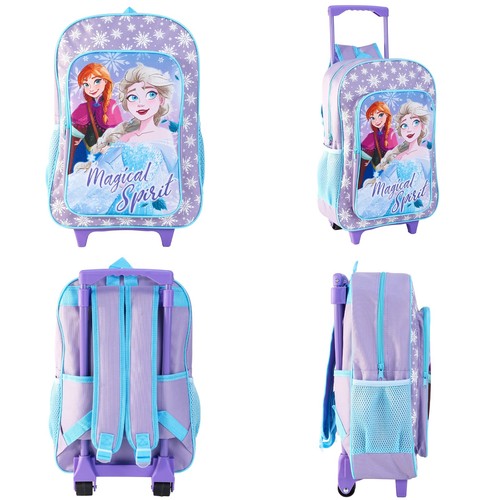Girls & Boys Trolley Bag Kids Basic Travel With Wheels Suitcase Cabin Bag - Picture 72 of 72