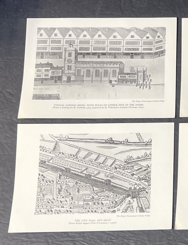The Folger Shakespeare Library Prints (1935, The Meriden Gravure Co.) 18 Prints - Bild 17 von 23