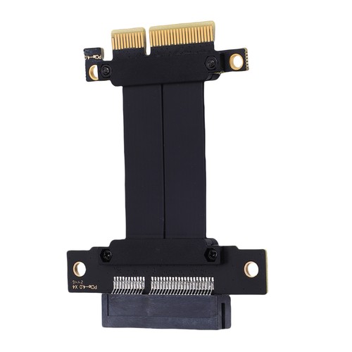 Grafikkartenverlängerungskabel Männlich Bis Weiblich 180 ° PCIe 4.0 X4 Riser - Afbeelding 3 van 24