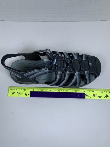 Womens Croft & Barrow Sport Sandals Blue & Gray VGUC *Read* (S456) - Picture 7 of 10