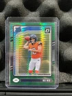 2024 Panini Donruss Optic - Rated Rookie Bo Nix #209 Green Hyper Prizm RC