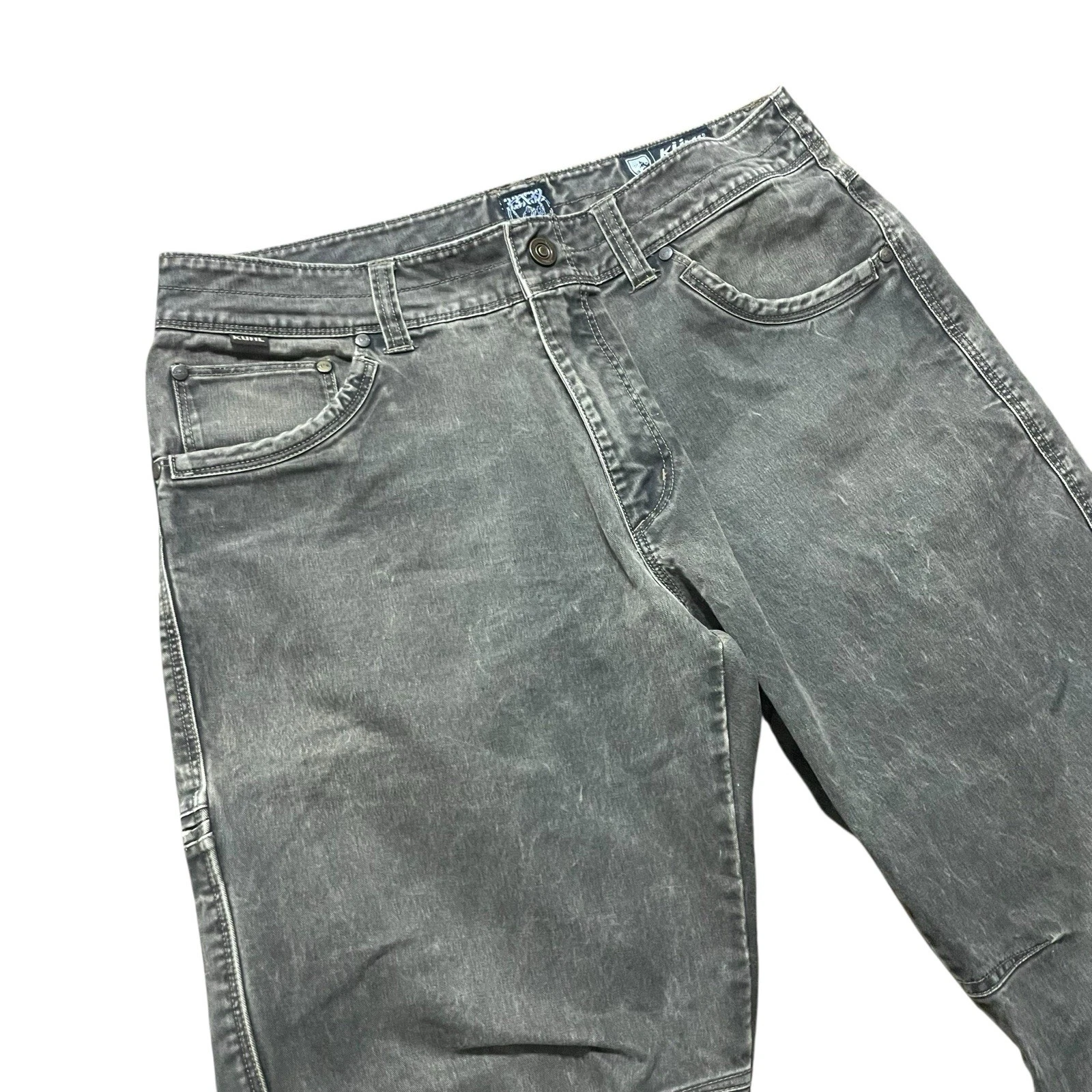 Kuhl Rydr Pants Mens 33x31 Rusty Gray Vintage Patina Dye Straight Outdoor Hiking
