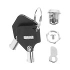 Tubular Key Lock 12mm Cam Lock Cam Lock Fitting Cupboard Locks