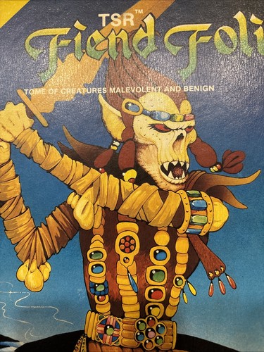 Fiend Folio - AD&D 1e - Advanced Dungeons & Dragons 1st edition - TSR HC - used - Picture 2 of 8
