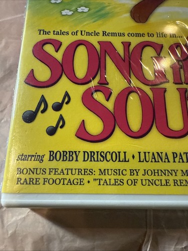 Song of the South The Tales of Uncle Remus Deluxe Edition DVD Sealed Rare Disney - Picture 7 of 9