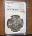 1898 O Morgan Dollar NGC MS64