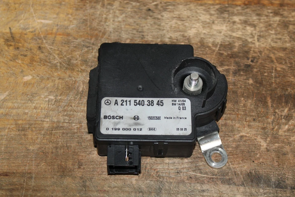 03-06 MÓDULO CARGA CONTROL BATERÍA MALETERO MERCEDES W211 CLS500 E500 A2115403845 Foto 2 de 4