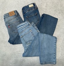 NWOT Levis, RSQ, and Cat  Jack Denim Jeans Girls Size 10 LOT OF 3 