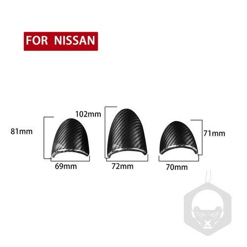Real Carbon Fiber Gauge Pod Cover Caps Interior For 350Z 2003-2009 Z33 - Picture 10 of 13