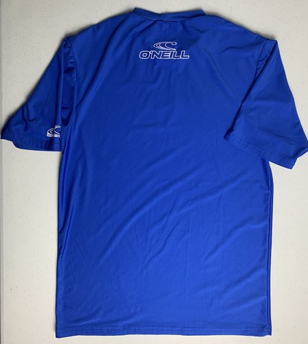 Camisa de Protección Ultravioleta ONeill Para Hombres Azul Real M Mediana Manga Corta 50+ - Imagen 5 de 7