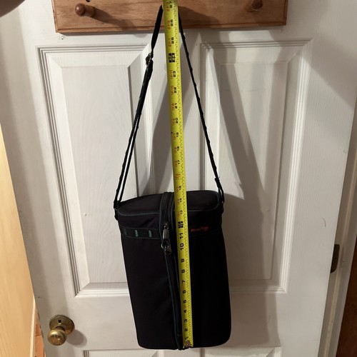 Picnic Time Estate Insulated Wine Tote , Shoulder Strap Travel Bag For 2 - Picture 12 of 12