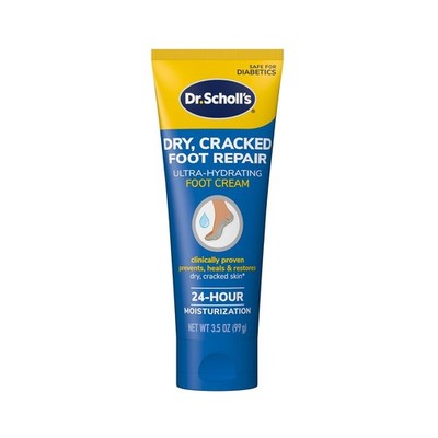 3.5oz Cracked Foot Repair Cream - 25% Urea Intensive Moisturizer For Dry Heels