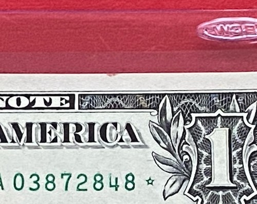 1981 STAR NOTE $1 DOLLAR BILL ( BOSTON A) UNCIRCULATED - Picture 4 of 5