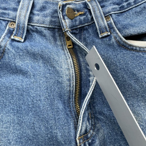 Carhartt Jeans Herren 34x32 Blau Relaxed Denim Straight Leg Zip Fly B460 Etikett 34x34 - Bild 8 von 12