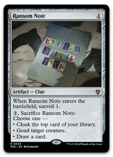 Ransom Note (0048) #48 (NM) Murders Karlov Manor MKC Magic MTG