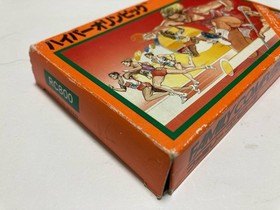 Hyper Olympic Games Boxed CIB Nintendo Famicom FC KONAMI In Stock Japan import