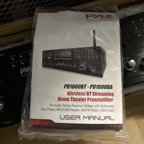 Amplificador de Potencia Pyle 1000W 4 Canales Inalámbrico Bluetooth - PD1000BA.3 - Imagen 4 de 5
