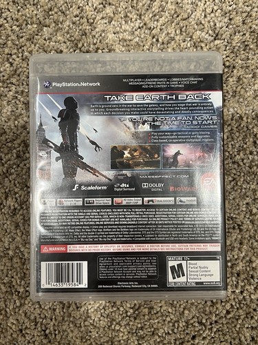 Mass Effect 3 (PS3) โ PlayStation 3 โ Bioware & EA โ Epic Sci-Fi RPG Finale! - Picture 2 of 3