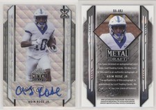 2021 Leaf Metal Draft Silver Wave /75 Asim Rose Jr #BA-ARJ Auto