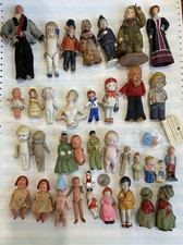 Vintage Antique Miniature Doll Collection Japan Germany (CHOICE)