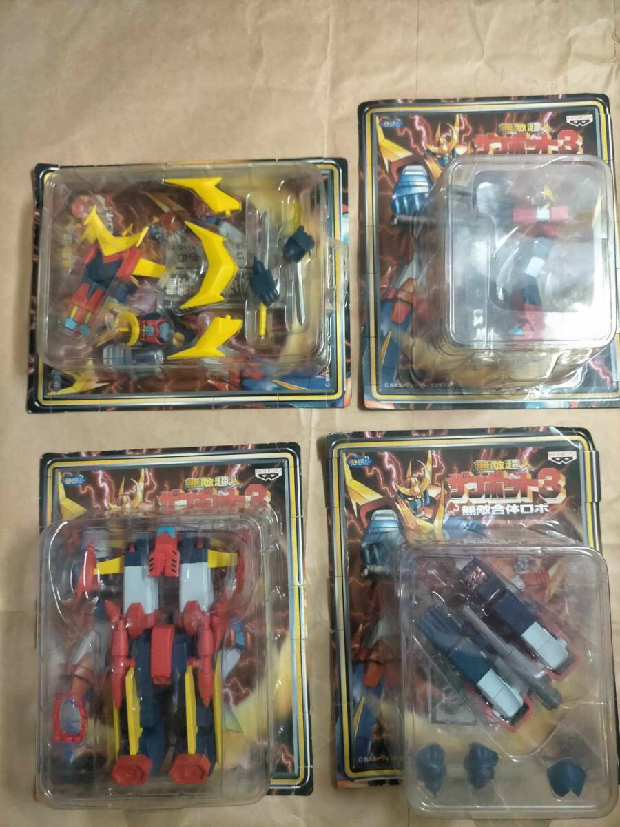 Banpresto Prize Novelty Zambot 3 Figures All 4 Types Zanbot Banpresto Prize Novelty Zambot 3 Figures All 4 Types Zanbot