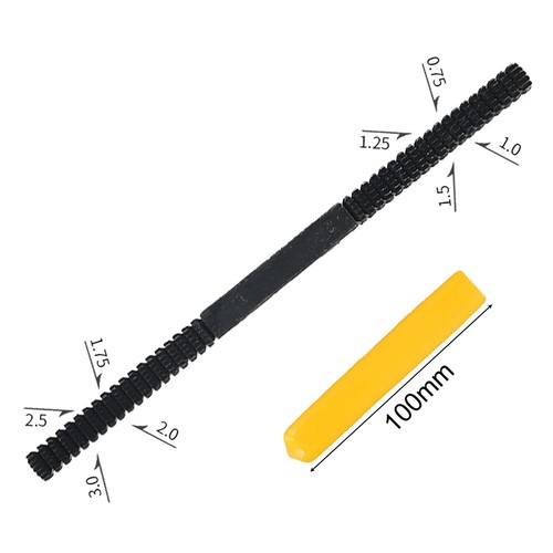 #0.75-3mm 1*/ Pitch Thread Repair File Metric Thread Restoration Repair File?# - Picture 4 of 12