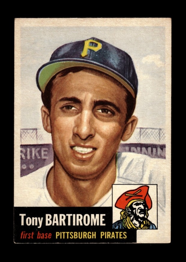 1953 Topps Set-Break # 71 Tony Bartirome EX-EXMINT *GMCARDS*