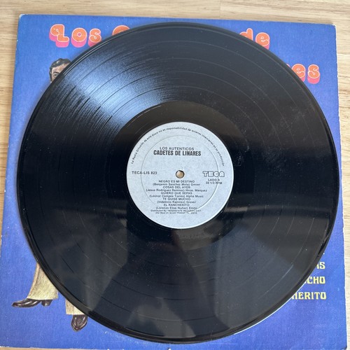 Los Cadetes De Linares - Los Auténticos LP, Vinyl, Vinilo, 1980 LIS - 823 - Picture 10 of 11