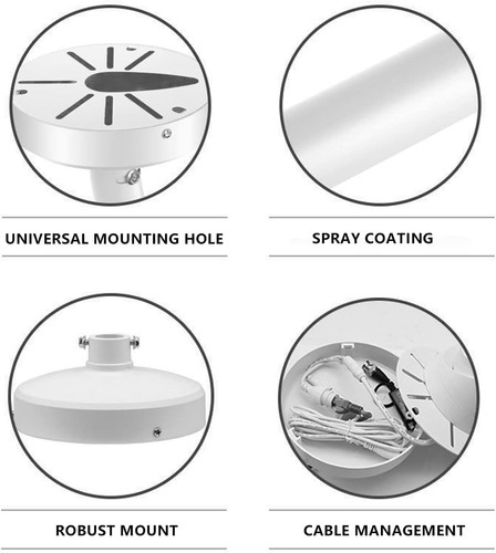 Überwachungskamera-Halterung Wandhalterung für Wand-Dome-Kamera DE - Bild 8 von 11