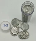 ROLL (50) High Grade VF/XF 1943 P D S Lincoln Steel Wheat Cents Collection