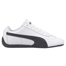 PUMA Speedcat Shield Lace Up  Mens Black, White Sneakers Casual Shoes 387054-01