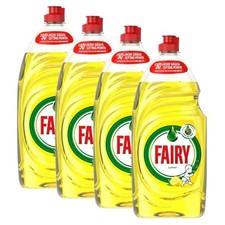 Fairy Washing Up Liquid Lemon (4 x 1050ml) 5.24 per litre