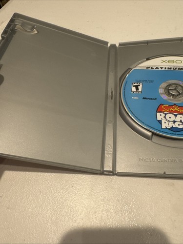 Simpsons Road Rage (Microsoft Xbox, 2001) Platinum Hits - Completo - Foto 3 di 5
