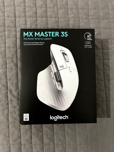 Logitech MX Master 3S Wireless Mouse - Pale Gray - 第 1/4 張圖片